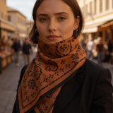 Bandana Paisley - Kavrulmuş Kahve/Siyah