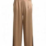 Cupro Pantolon Soft Camel