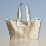 Creme Beach Bag