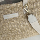 Creme Beach Bag
