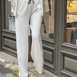 White Tracksuit Bottoms