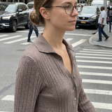 Extrafine Merino Carla Polo-neck Mink
