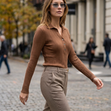 Extrafine Merino Carla Polo-neck Autumn