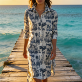 Safari Shirt Dress - Relaxed fit